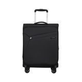 Samsonite Siyah Kabin Boy Çekçekli Kumaş Valiz LITEBEAM-SPINNER 55/20