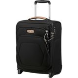 Samsonite Spark Sng Eco - Easyjet El Bagajı, Dik Xs, 36 x 45 x 20 Cm, 29 L, 2 Kg, Uçak Kabin Arabası Alt Selesi - Siyah (Eko Siyah)