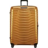 Samsonite Turuncu Spinner Proxis 4 Tekerlekli 86 cm Büyük Boy Valiz - Altın