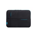 Samsonite U37-09-005 Airglow Sleeve Siyah - Mavi 13.3 inç Laptop Kılıfı