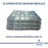 Samsun Çikolata Sc Gümüş Sargılı Sütlü Madlen Çikolata