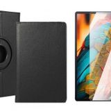 Samsun Galaxy Tab A8 2021 Sm-X200 10.5" 360 Donebilen Standli Kapakli Kilif + Nano Cam