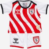 Samsun Spor 25/26 Hummel Samsunspor Çocuk Çubuklu Forma Takımı - 2 - 3 Yaş - Kırmızı