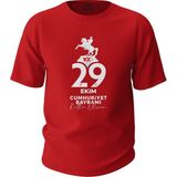 Samsun Spor 29 Ekim T-Shırt - Kırmızı