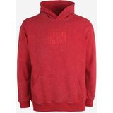 Samsun Spor King Of The North Baskılı Kapüşonlu Oversıze Sweat - XL - Kırmızı