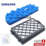 Samsung 102432059 SC 88H1 Uyumlu Hepa Filtre ve Sünger Filtre Takımı