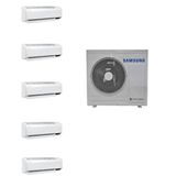Samsung 1+5 Aj100txj5kh/Ea 18+12+12+9+9 İç 10 Kw Dış Ünite Wind Free Inverter Multi Klima