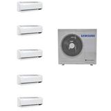 Samsung 1+5 Aj100txj5kh/Ea 7+9+9+12+24 İç 10 Kw Dış Ünite Wind Free Multi Klima