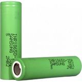 Samsung 25R 18650 Li-Ion Pil 2500 mAh 3.6 V Yenilenmiş Şarjlı Pil Yüksek Performans