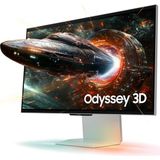 Samsung 27" Odyssey 3D G90XF 4K 165 Hz Gaming Monitör Gümüş - Renk