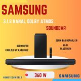 Samsung 3.1.2 Kanal Dolby Atmos Soundbar - Black