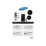Samsung 3.1.2 Kanal Ile Her Yönden Kusursuz 3 Boyutlu Ses Q Serisi Dolby Atmos Ve Dts:x 360W Soundbar & Ev Sinema Sıstemıhw-Q600c + Hdmı Kablosu ( Samsung Tür