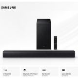 Samsung 300W Akustik Güçlü Ses Özelliğine Sahip Soundbar & Ev Sinema Sistemi , 2.1 Kanal Çevresel Ses, Dts Desteği, Hızlı Bağlantı ve Modern - Siyah