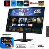 Samsung 32 Inç 81 Ekran 4K Uhd 3840X2160 Çözünürlüklü Hdr10 Destekli Tizen Işletim Sistemli Va Panel 60Hz Yenileme Hızı 4Ms Tepki Süreli Smart Monitör Tv Wi-F