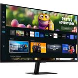 Samsung 32 Inc M5 FHD 60hz 4ms 1920 X 1080 FullHD HDR10 (Wifi Bluetooth) Smart Slim Monitör TV Siyah