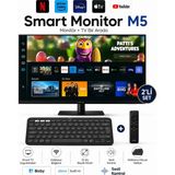 Samsung 32 Inç Smart LED Monitör Full Hd Wi-Fi Bluetooth Dahili Ses Sistemli Tizen Işletim Sistemli Çok Yönlü Panel Şık Tasarım - Renk