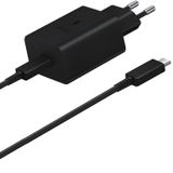 Samsung 3A 15W Type-C Çıkışlı 1 mt Siyah Kablolu Şarj Aleti Set