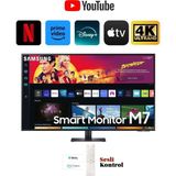 Samsung 43" Inç Akıllı Monitör 109 Ekran 43" 3840 x 2160 Çözünürlük Wi-Fi Bağlantı Apple Android - Bluetooth