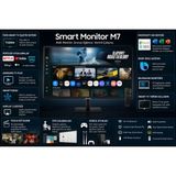 Samsung 4K Ultra Hd HDR10 Monitör 109 Ekran 43" Wi-Fi Bağlantı Smart Slim Monitör- Tv - 4 ms - 60 Hz