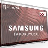 SAMSUNG 55U8000 TV EKRAN KORUYUCU - Samsung 55" inç 139 cm 138cm 139 Ekran Koruyucu UE55U8000FUXTK