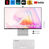 Samsung 5K- 27"inç 60 Hz 5 MS (5120 x 2880) , 4k LCD Monitör - beyaz