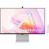 Samsung 5K(5120 x 2880)PIXEL, Kameralı Akıllı Monitör, Wi-Fi 5, Airplay 27"inç Viewfinity S9 60Hz 5k (Mini-Dp)Yüksekçözünürlük - pembe