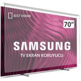 SAMSUNG 70DU7100 TV EKRAN KORUYUCU - Samsung 70 inç UE70DU7100UXTK