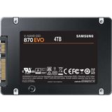 Samsung 870 Evo 2.5" 4 TB SSD – 560MB/s Okuma, 530MB/s Yazma Hızlı SATA, 6,8 mm İnce ve Dayanıklı Tasarım