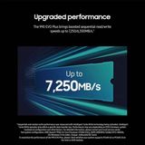 Samsung 990 Evo Plus SSD 4 TB 7250 MB/s Okuma 6300 MB/s Yazma Hızı PCIe 4.0 Uyumlu