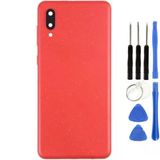 Samsung A02 Sm-A022f Uyumlu Arka Pil Kapağı Kırmızı + Tamir Seti