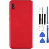 Samsung A10 Sm-A105 Uyumlu Arka Pil Kapağı Krmızı + Tamir Seti