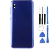 Samsung A10 Sm-A105 Uyumlu Arka Pil Kapağı Mavi + Tamir Seti