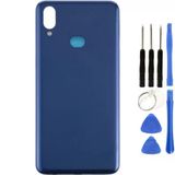 Samsung A10s Sm-A107 Uyumlu Arka Pil Kapağı Mavi + Tamir Seti