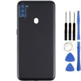Samsung A11 Sm-A115 Uyumlu Arka Pil Kapağı Siyah + Tamir Seti