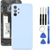 Samsung A13 Sm-A135f Uyumlu Arka Pil Kapağı Mavi + Tamir Seti