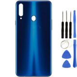 Samsung A20s Sm-A207 Uyumlu Arka Pil Kapağı Mavi + Tamir Seti