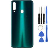 Samsung A20s Sm-A207 Uyumlu Arka Pil Kapağı Yeşil + Tamir Seti