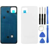 Samsung A22 5G Sm-A226f Uyumlu Arka Pil Kapağı Beyaz + Tamir Seti