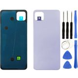 Samsung A22 5G Sm-A226f Uyumlu Arka Pil Kapağı Mor + Tamir Seti