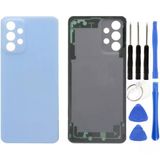 Samsung A23 Sm-A235f Uyumlu Arka Pil Kapağı Mavi + Tamir Seti
