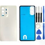 Samsung A33 5G Sm-A336 Uyumlu Arka Pil Kapağı Beyaz + Tamir Seti