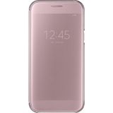 Samsung A5 2017 Clear View Kılıf Pembe - EF-ZA520CPEGWW
