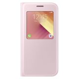 Samsung A5 2017 S-View Kılıf Pembe