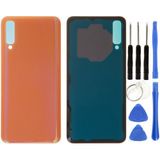 Samsung A50 Sm-A505 Uyumlu Arka Pil Kapağı Turuncu + Tamir Seti