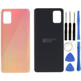 Samsung A51 Sm-A515 Uyumlu Arka Pil Kapağı Turuncu + Tamir Seti