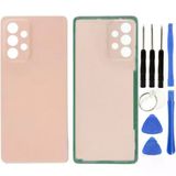 Samsung A53 5G Sm-A536e Uyumlu Arka Pil Kapağı Pembe + Tamir Seti