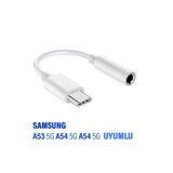 Samsung A53 - A54 - A54 Uyumlu Kulaklık Dönüştürücüsü Type C Çevirici