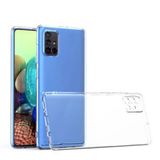 Samsung A71 İle Uyumlu Kılıf Şeffaf Silikon Kamera Korumalı 3D