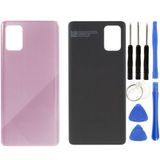 Samsung A71 Sm-A715 Uyumlu Arka Pil Kapağı Pembe + Tamir Seti