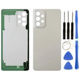 Samsung A73 5G Sm-A736 Uyumlu Arka Pil Kapağı Beyaz + Tamir Seti